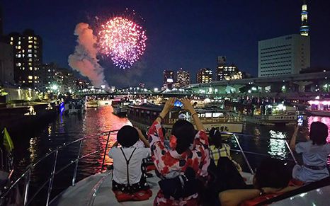 隅田川 花火大会鑑賞ツアー クルーズ特集19 旅プラスワン