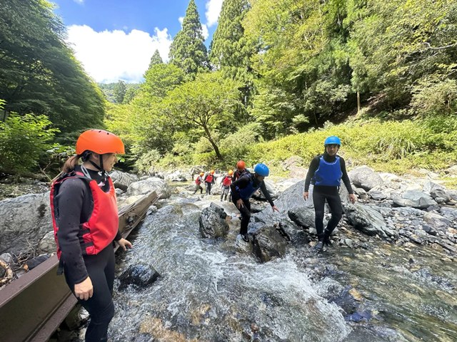 【滋賀】湖西シャワークライミングキャニオニング